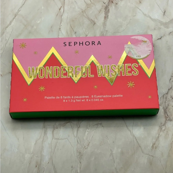 🎉HOST PICK🎉SEPHORA Wonderful Wishes Eyeshadow Palette 8 eyeshadows, NWT - Picture 1 of 9